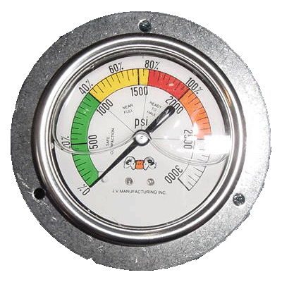 Pressure Gauge - 0-3000 psi