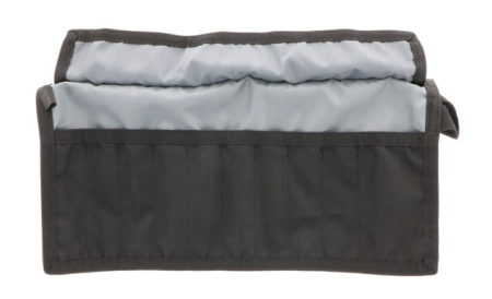 POUCH, CANVAS ROLL-UP, 10 COMPARTMENTS