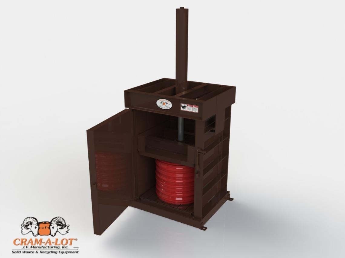 DD-30 Vertical Drum Crusher