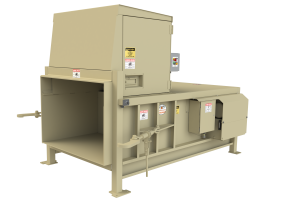 Small Compactor Gallery 2- Enclosed Hoper and Controls