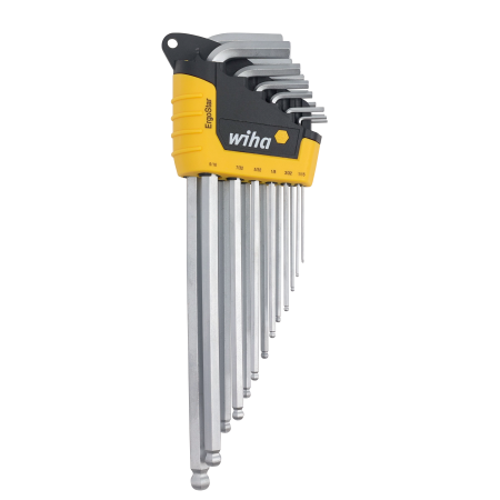 HEX L-KEY SET, ERGOSTAR BALL END, 13 PC  - INCHES